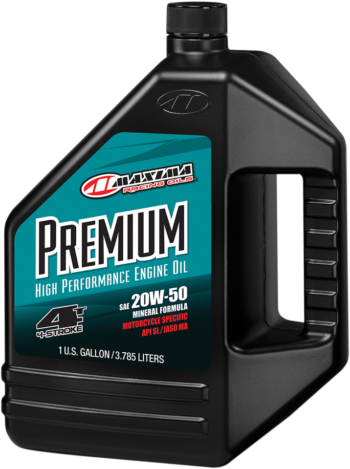 Premium High Performance Mineral 4T Engine Oil - 20W-50 - 1 U.S. gal.