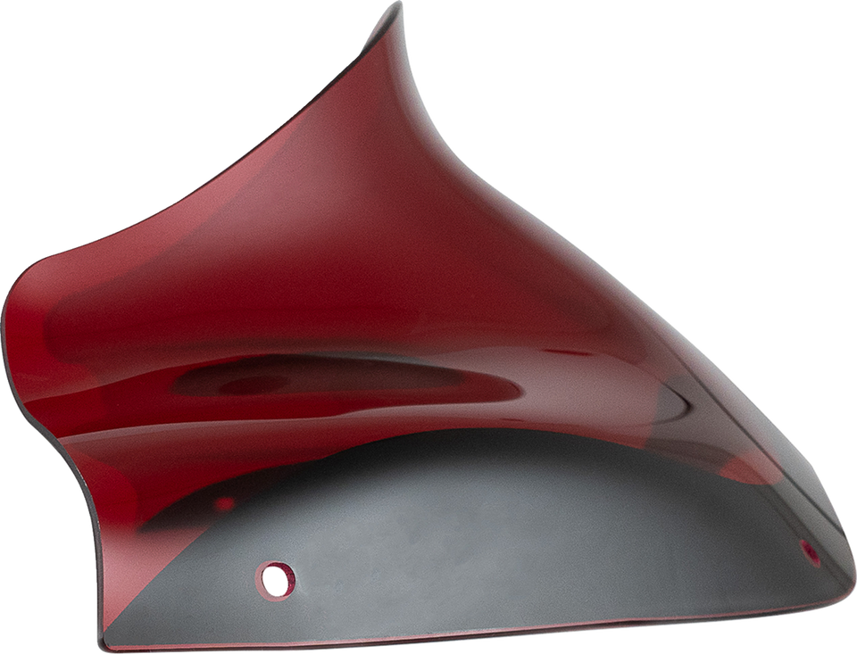 Kolor Flare Windshield - 8" - Red - FLTR - Lutzka's Garage