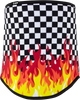 SportFlex™ Neck Gaiter - Checkered Flames - Lutzka's Garage
