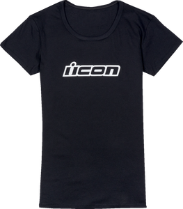 Womens Clasicon™ T-Shirt - Black - XS - Lutzka's Garage