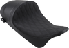 Forward Low Solo Seat - Diamond - Black Stitching - FL 08-22