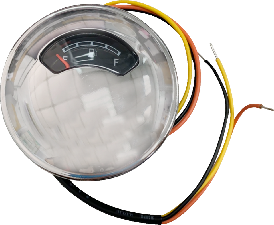 Fuel Gauge - OEM - Chrome - Lutzka's Garage