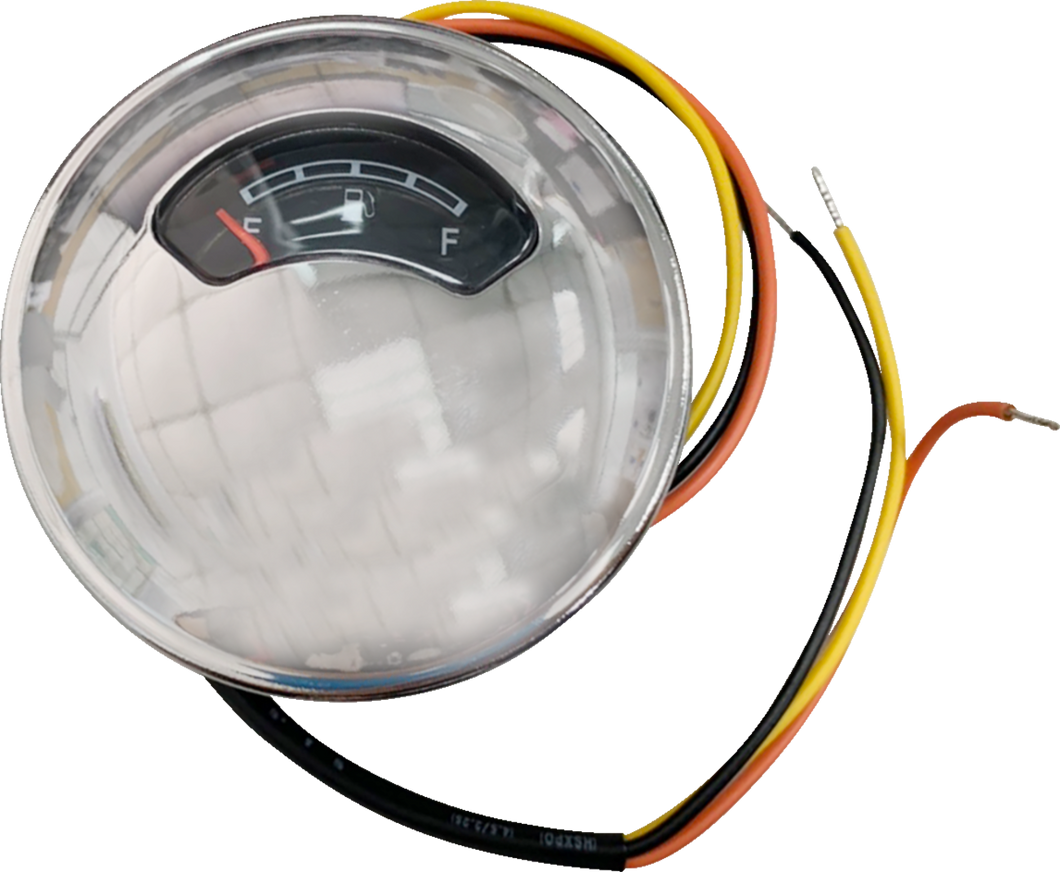 Fuel Gauge - OEM - Chrome - Lutzka's Garage