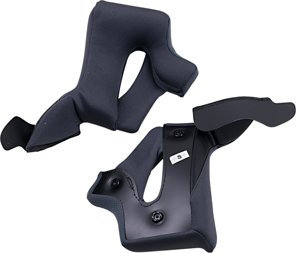 Warrant Cheek Pads - Black - Small - Lutzka's Garage