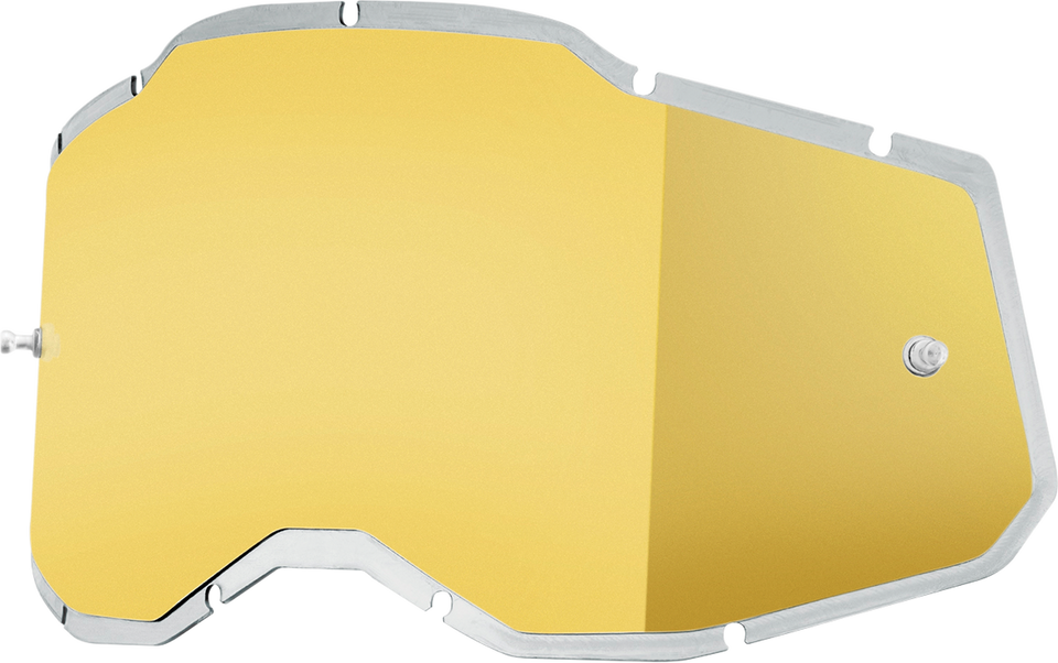 Accuri 2/Racecraft 2/Strata 2 Lens - Injected Gold Mirror - Lutzka's Garage