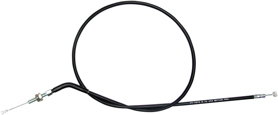 Clutch Cable - Short - Suzuki - Black Vinyl - Lutzka's Garage