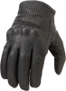 270 Perforated Gloves - Black - Small - Lutzka's Garage