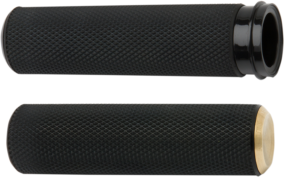 Grips - Knurled - TBW - Brass