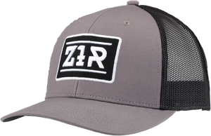 Trucker Snapback Hat - Gray/Black - Lutzka's Garage