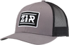 Trucker Snapback Hat - Gray/Black - Lutzka's Garage