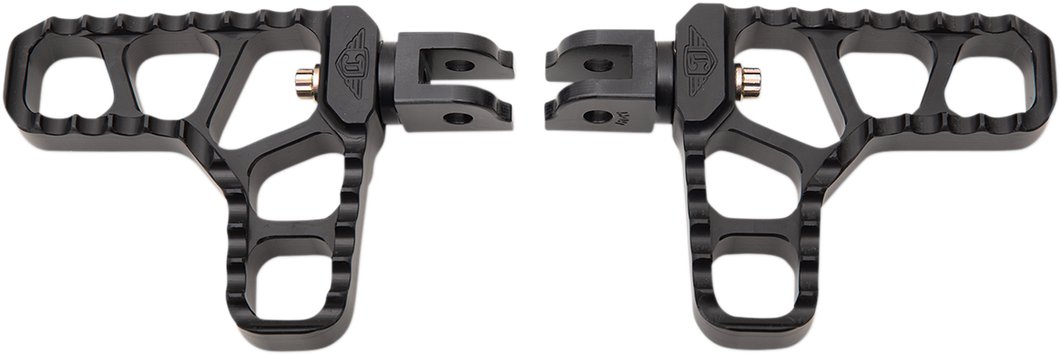 Heel Peg - Serrated - Black - Lutzka's Garage