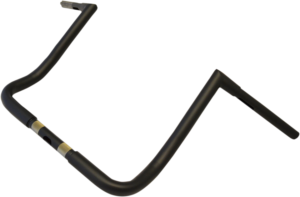 Handlebar - Twin Peaks - Bagger - 14" - Flat Black - Lutzka's Garage