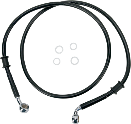 Brake Line  - Front - Black - Lutzka's Garage