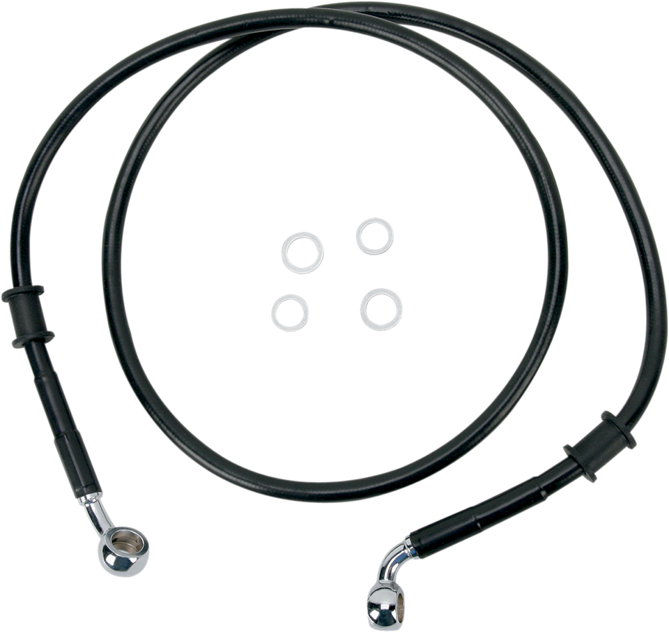 Brake Line  - Front - Black - Lutzka's Garage