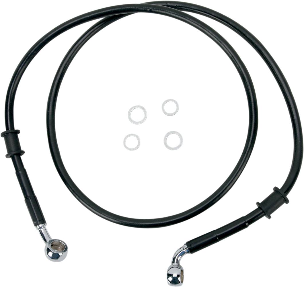 Brake Line  - Front - Black - Lutzka's Garage