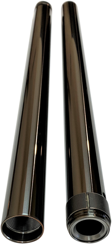 Fork Tube - Black (DLC) Diamond Like Coating - 39 mm - 24.25
