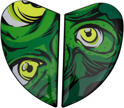 Airform Side Plates - Illuminatus - Green - Lutzka's Garage