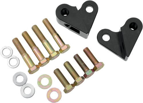 Rear Lowering Kit - Black Powder Coated - Lowers 1