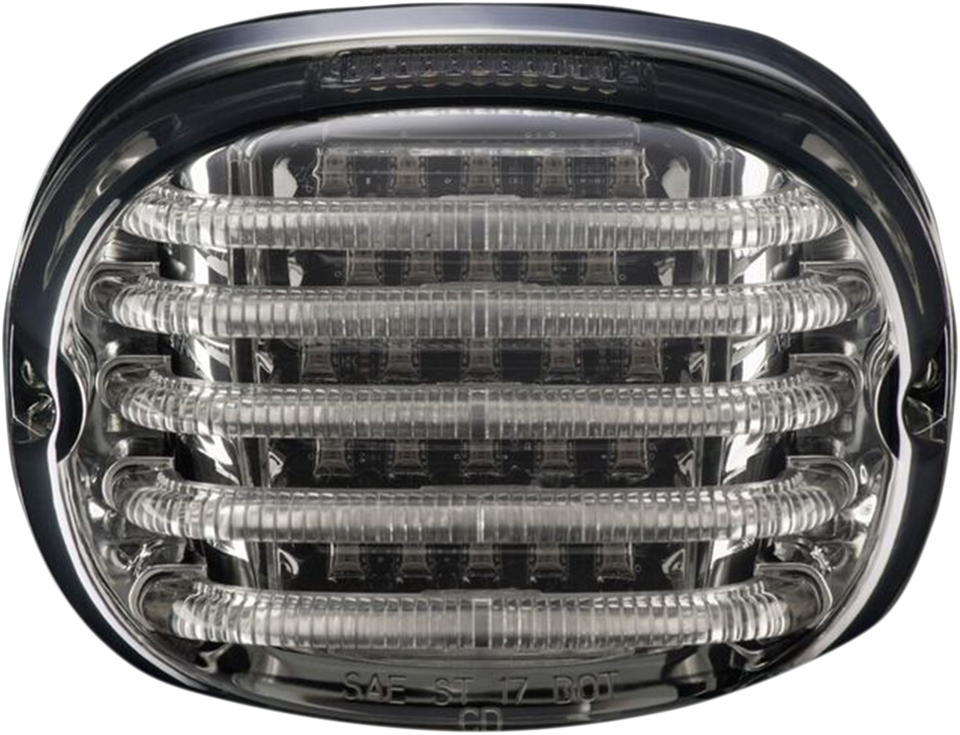 Taillight - with License Plate Illumination Window - Smoke