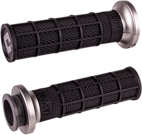 Grips - V-Twin - Black/Gunmetal