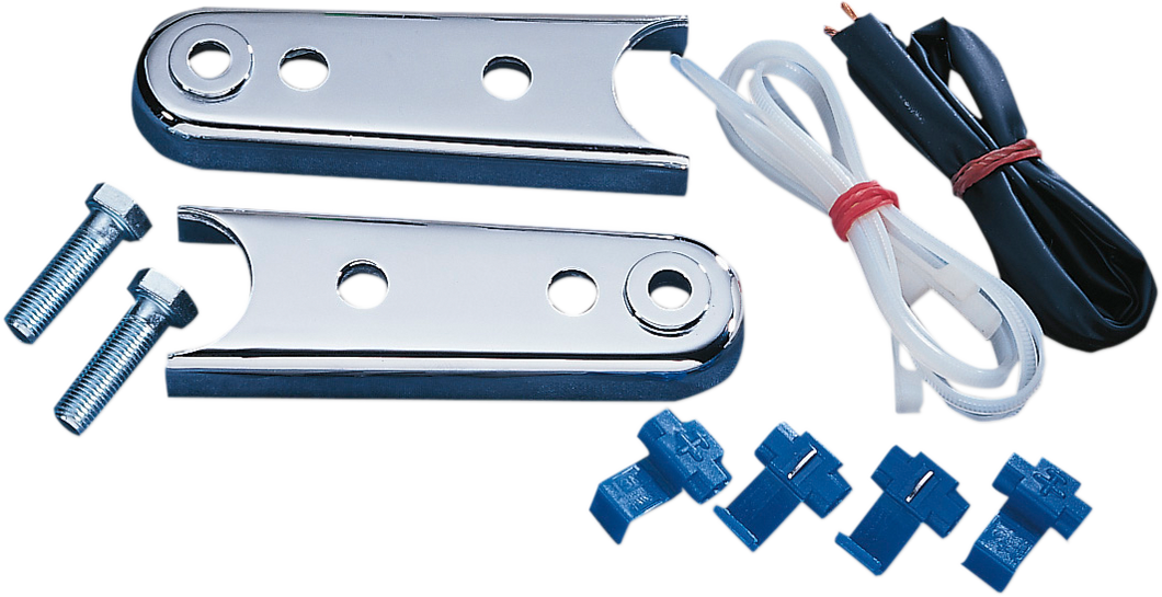 Turn Signal Relocation Kit - 84-01 FXST