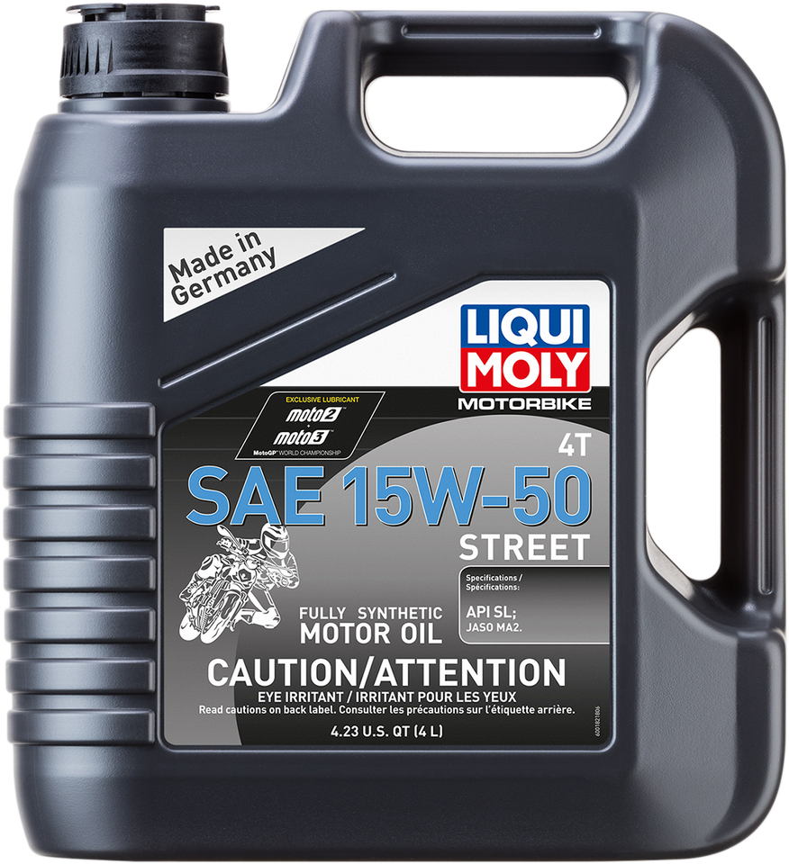 Street 4T Oil - 15W-50 - 4 L - Lutzka's Garage