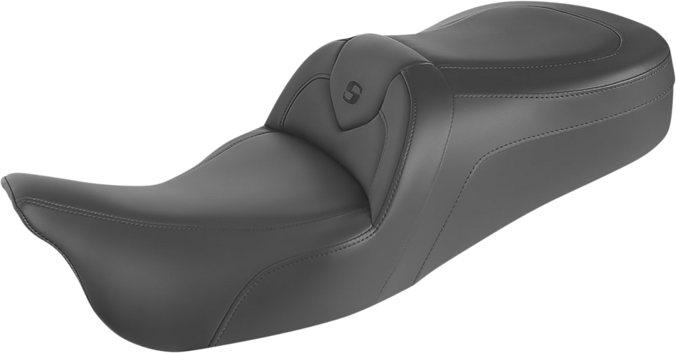 RoadSofa™ Seat - Without Backrest - Black w/Black Stitching - Trikes