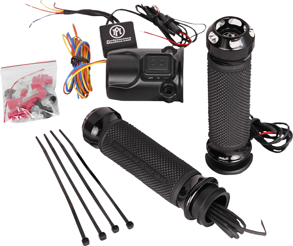 Grips - Apex - Heated - FLTRX - Contrast Cut