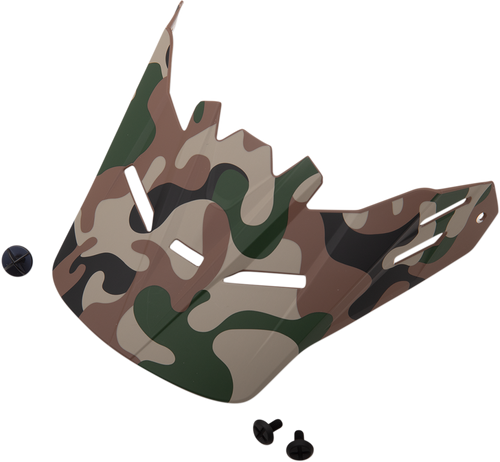 Youth Rise Visor Kit - Camo - Woodland - Lutzka's Garage