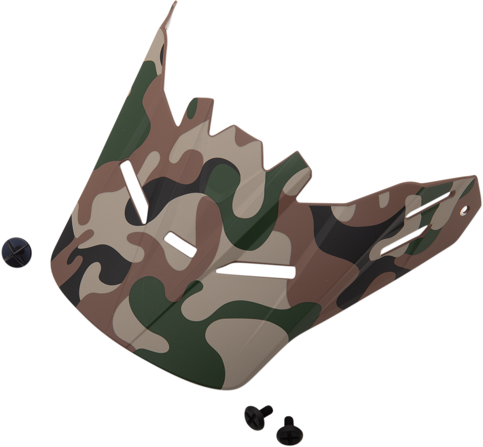 Youth Rise Visor Kit - Camo - Woodland - Lutzka's Garage