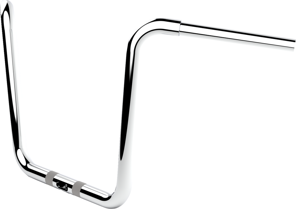 Handlebar - Twin Round - 14" - Chrome - Lutzka's Garage