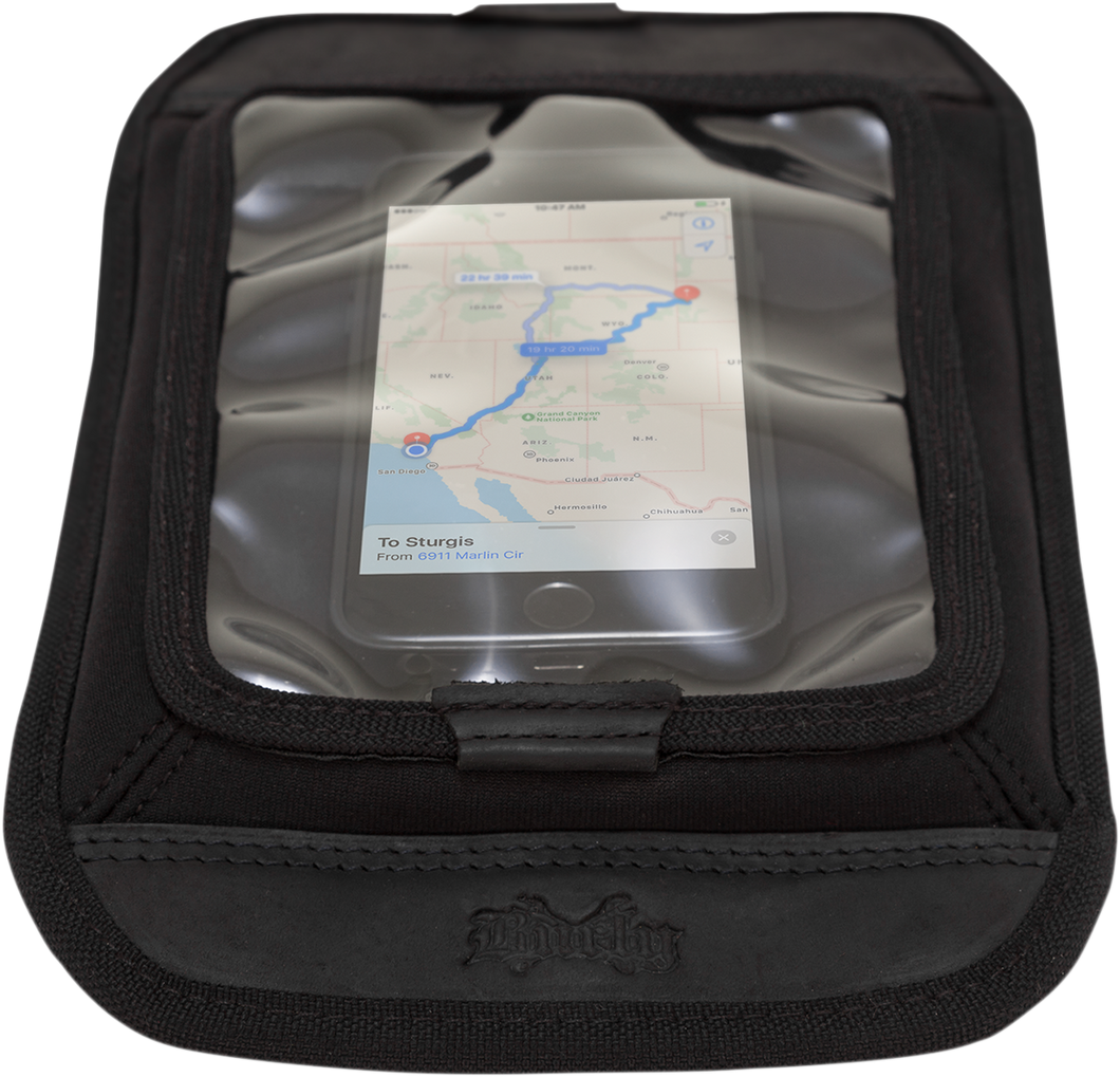 Magnetic Map Pocket - Black - Lutzka's Garage