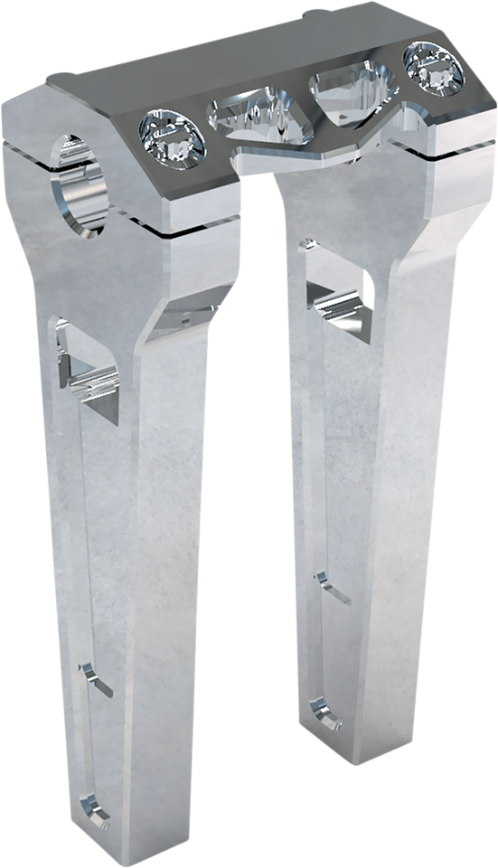 Risers - Straight - 8" - Raw - Lutzka's Garage