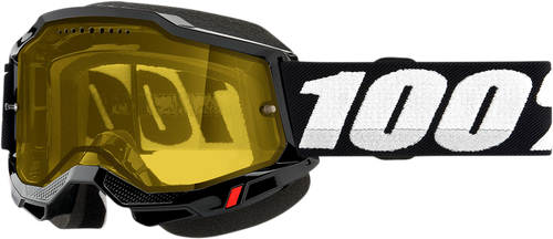 Accuri 2 Snow Goggles - Black - Yellow - Lutzka's Garage