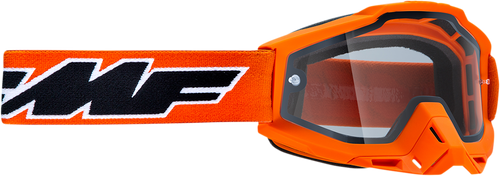 PowerBomb Enduro Goggles - Rocket - Orange - Clear - Lutzka's Garage