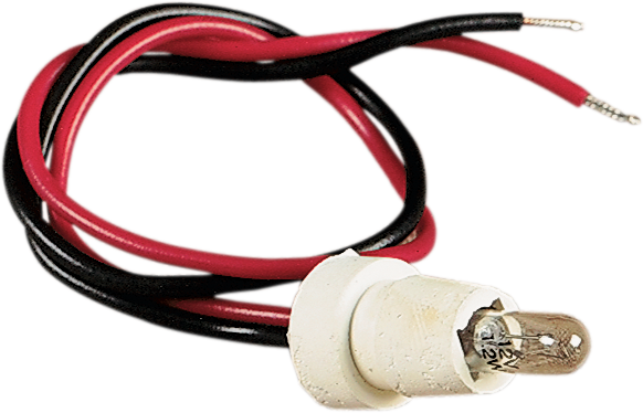 Replacement Rubber Socket/Bulb for Mini Speedos and Tachs