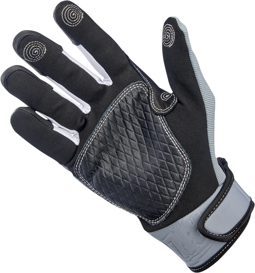 Baja Gloves - Gray/Black - XS - Lutzka's Garage
