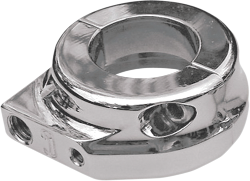 Throttle Housing - Single Cable - Chrome - Lutzka's Garage