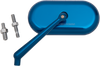 Oval Mirror - Blue - Left - Lutzka's Garage