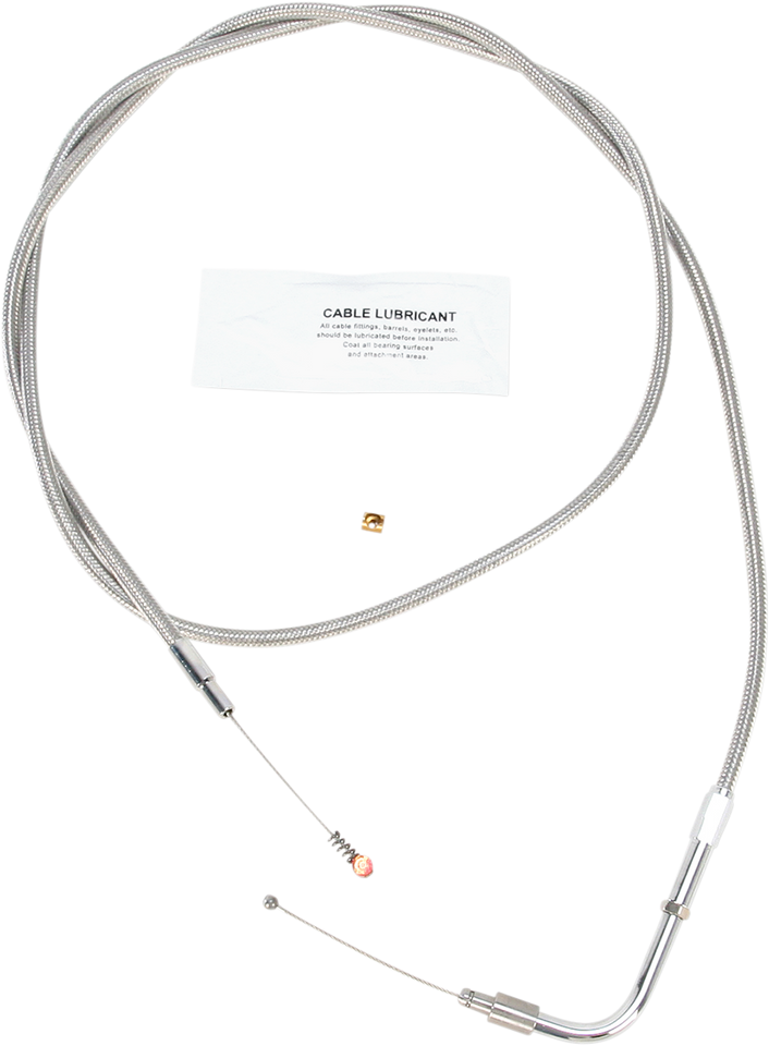 Idle Cable - +12" - Stainless Steel - Lutzka's Garage