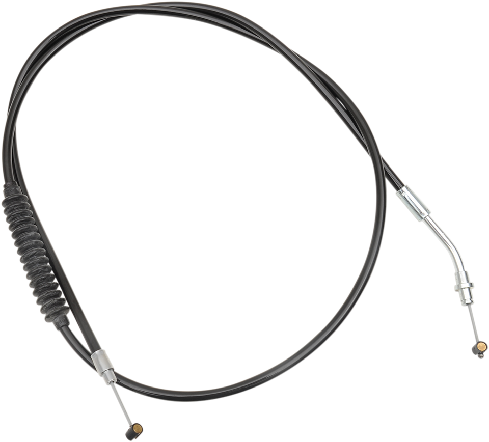 Clutch Cable - +6" - Indian - Black - Lutzka's Garage