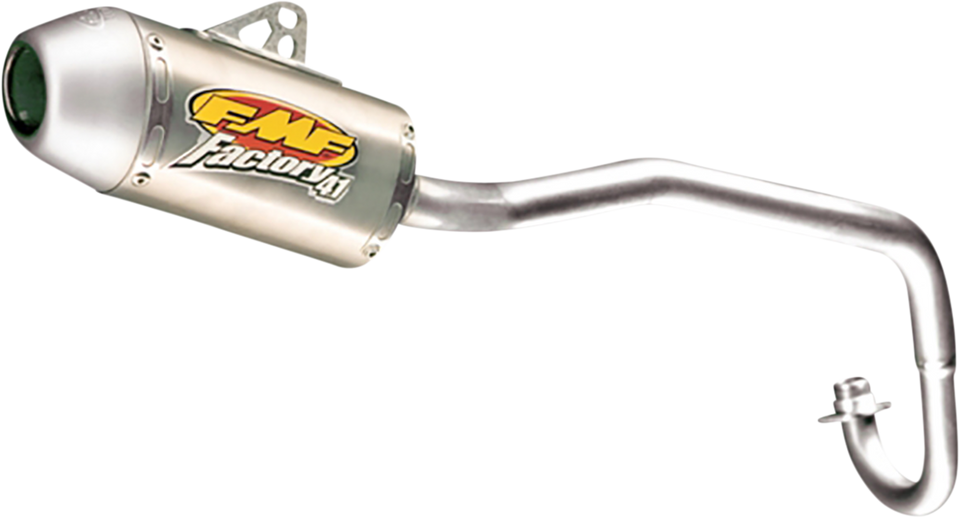 Factory 4.1 Exhaust - Aluminum/Stainless Steel - Lutzka's Garage