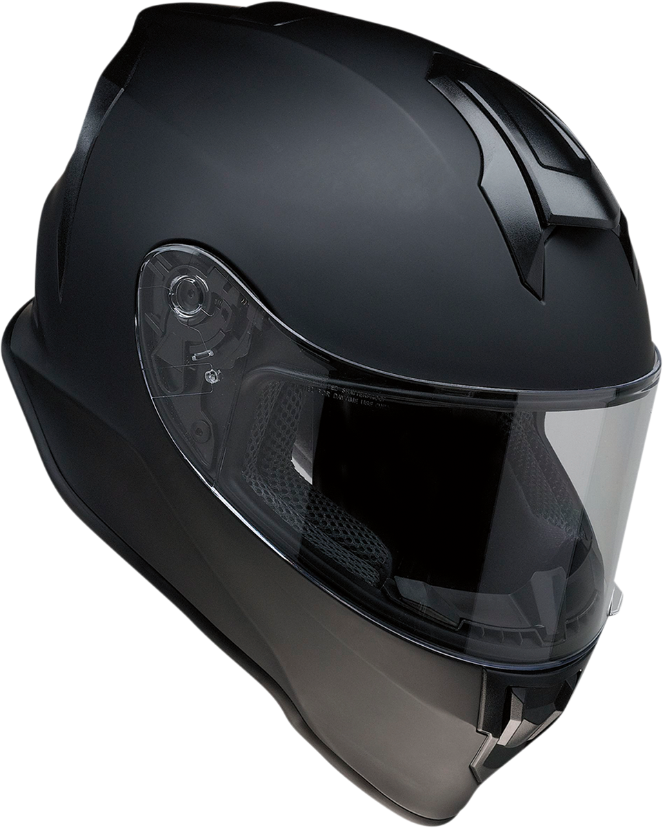 Youth Warrant Helmet - Flat Black - Medium - Lutzka's Garage