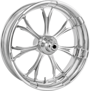 Wheel - Paramount - Front - Dual Disc/with ABS - Chrome - 21x3.5 - 08+ FLD - Lutzka's Garage