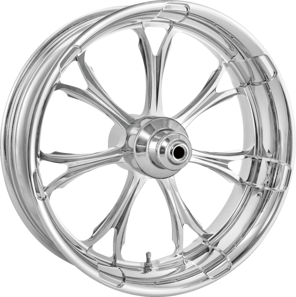 Wheel - Paramount - Front - Dual Disc/with ABS - Chrome - 21x3.5 - 08+ FLD - Lutzka's Garage
