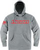 Clasicon™ Hoodie - Heather Gray - Small - Lutzka's Garage