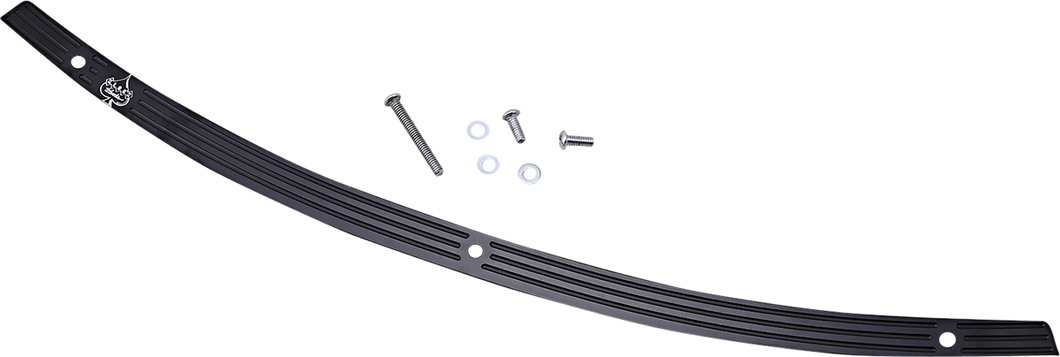 Windshield Trim - Logo - Black - FLH - Lutzka's Garage