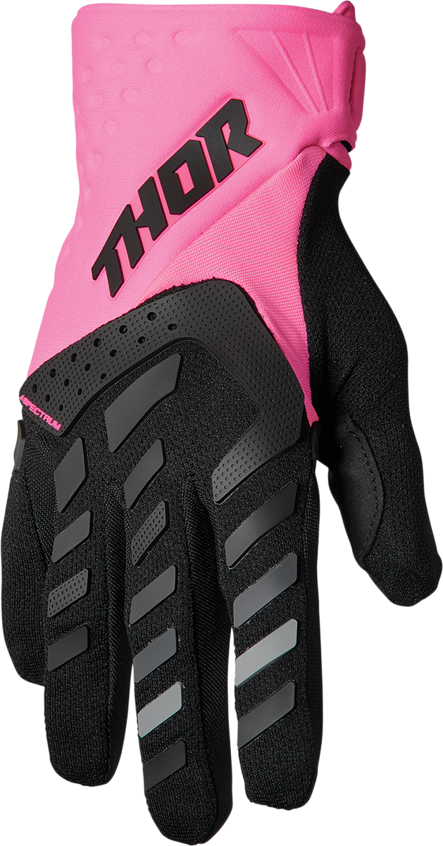 Womens Spectrum Gloves - Pink/Black - Small - Lutzka's Garage