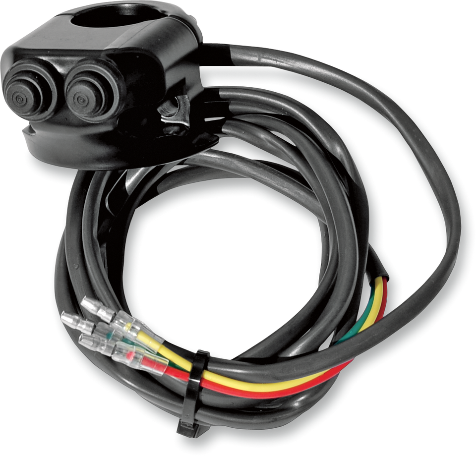 AIR-A Dyna Adjustable AIR Suspension - Black - FXD - Lutzka's Garage