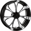 Wheel - Paramount - Rear - Single Disc/with ABS - Platinum Cut - 18x5.5 - 09+ FLT - Lutzka's Garage